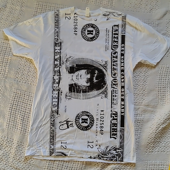 Size Medium Katy Perry Kitty Purry Tee Shirt 1 of 3 - Picture 1 of 8